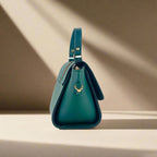 BOXY GREEN HANDBAG