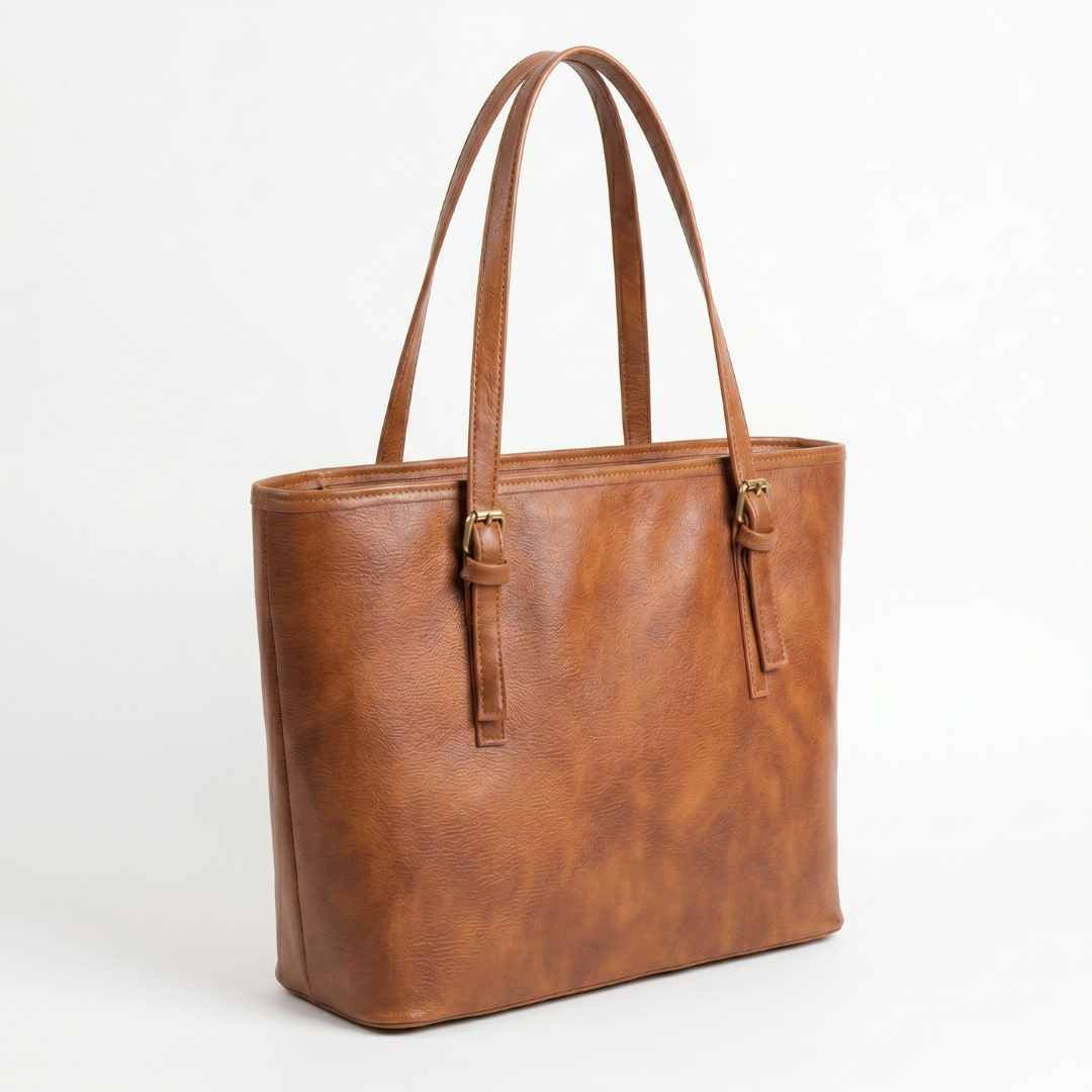 Enshee Kelly Tote - Rust