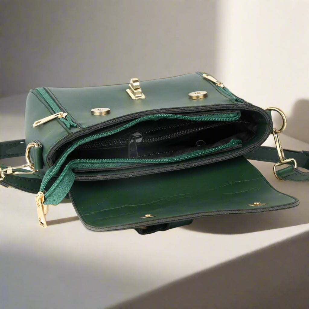 FLAPPY HANDBAG GREEN