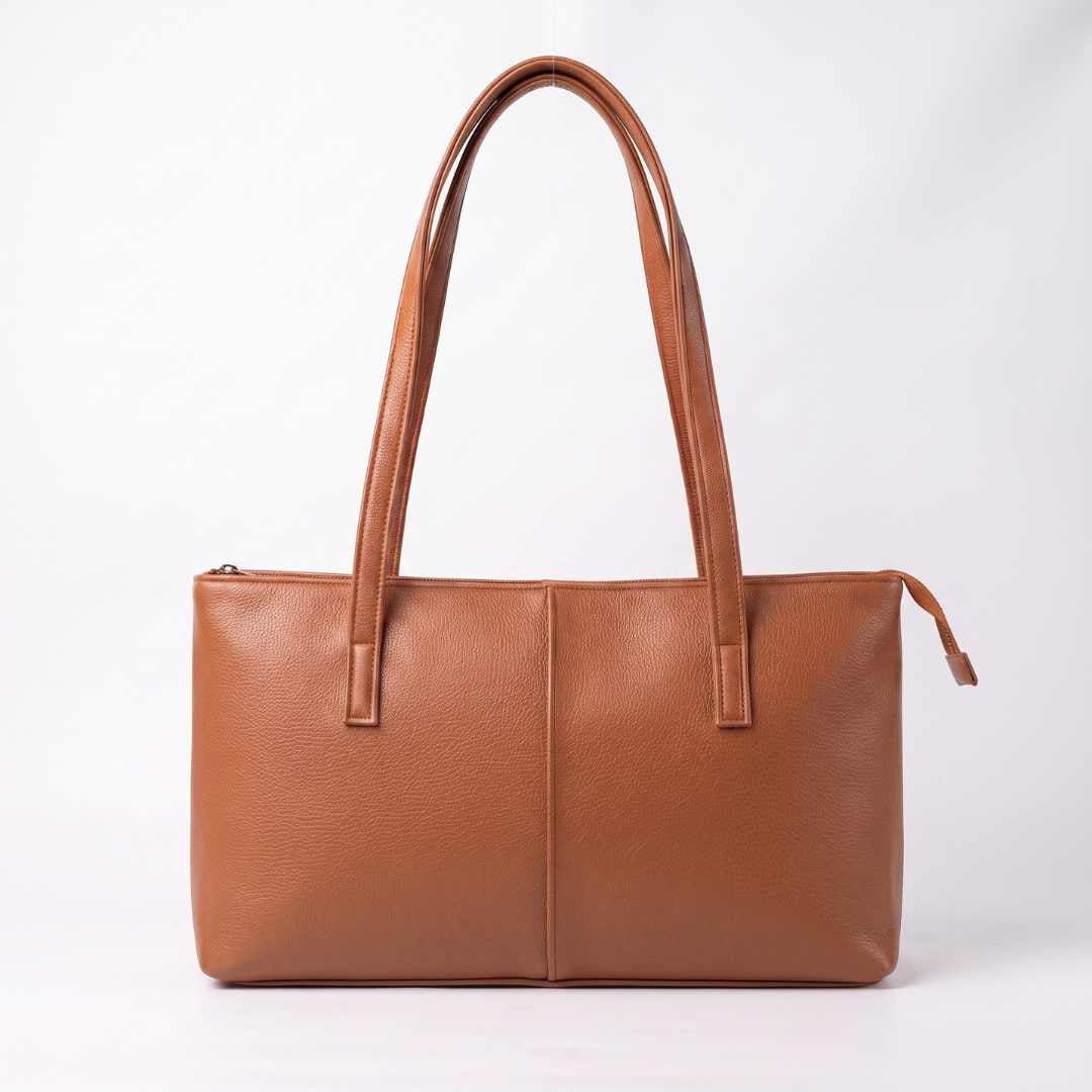 Enshee Vesna Tote - Brown
