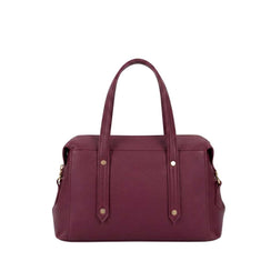 Enshee Drum Handbag - Maroon