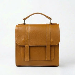 Enshee Winnie 2 in 1 Backpack - Mustard Brown