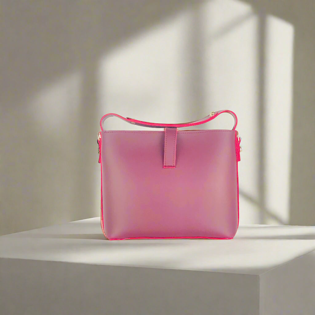 SANDY MAROON HANDBAG