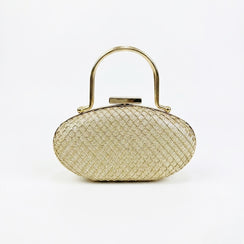 Enshee Baroque Clutch - Golden
