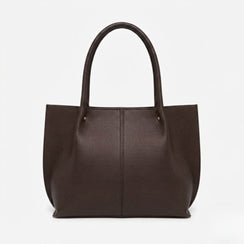 Enshee Lime Tote - Dark Brown