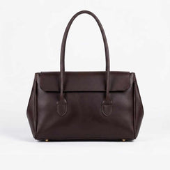 Enshee Lonn Handbag - Dark Brown