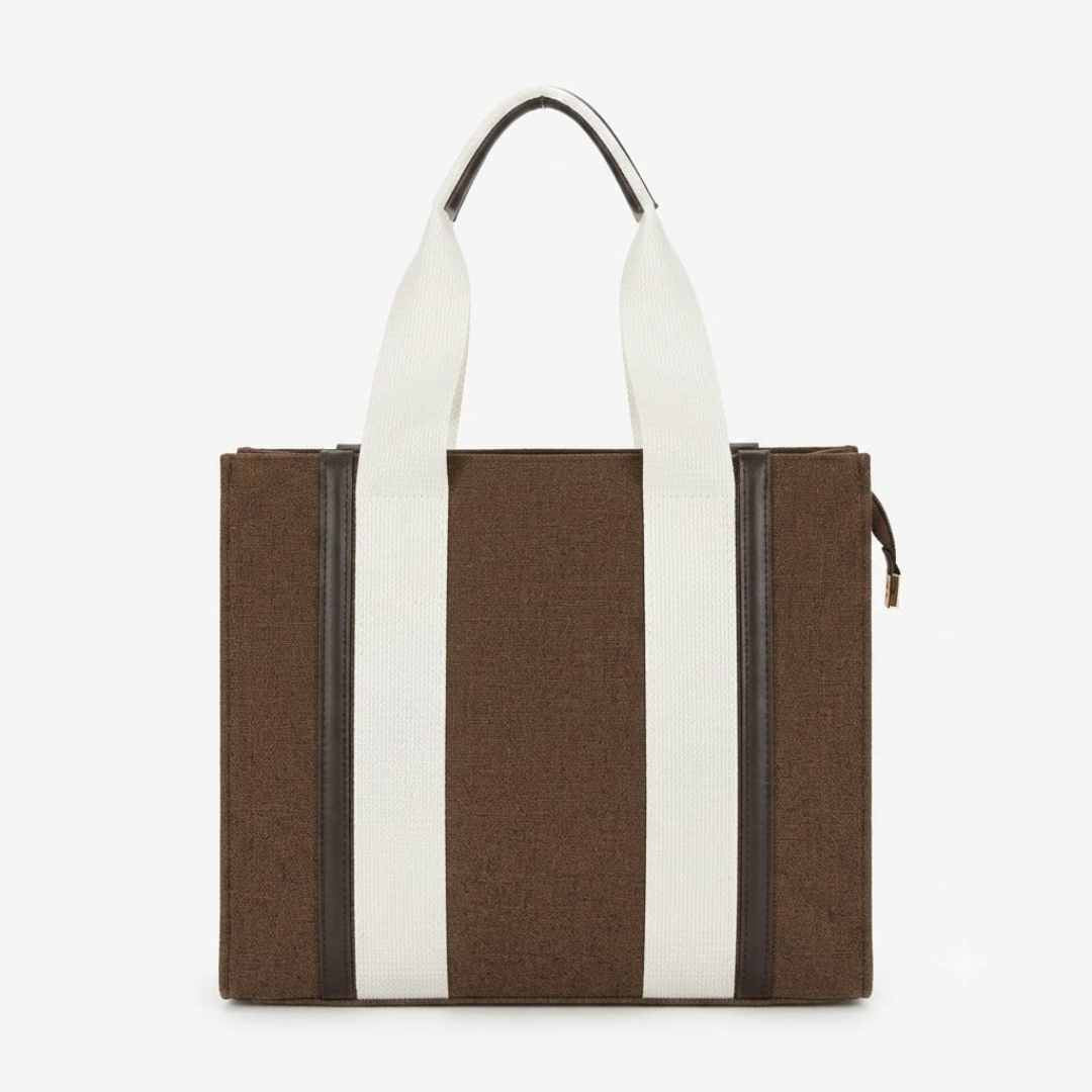 Enshee Tessa Tote - Dark Brown