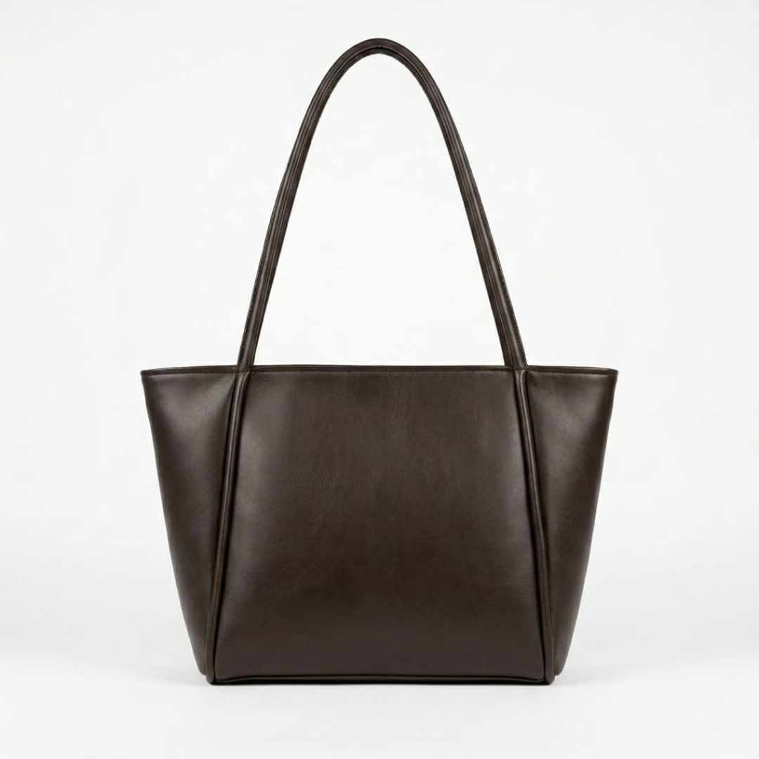 Enshee Noir Tote - Chocolate Brown