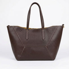 Enshee Cyme Prime Handbag - Dark Brown