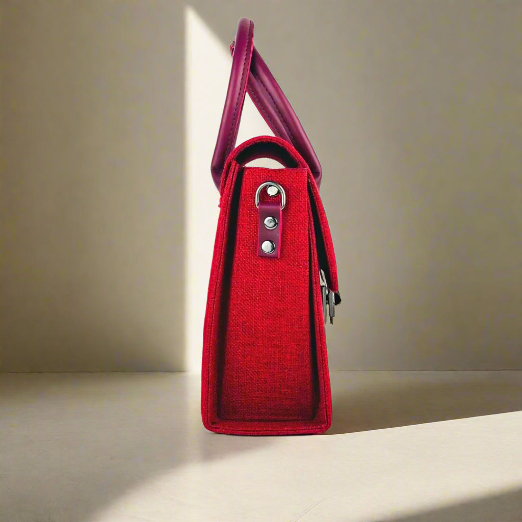 MUFFLE-HANDBAG-MAROON