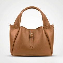 Enshee Brielle HandBag - Mustard Brown