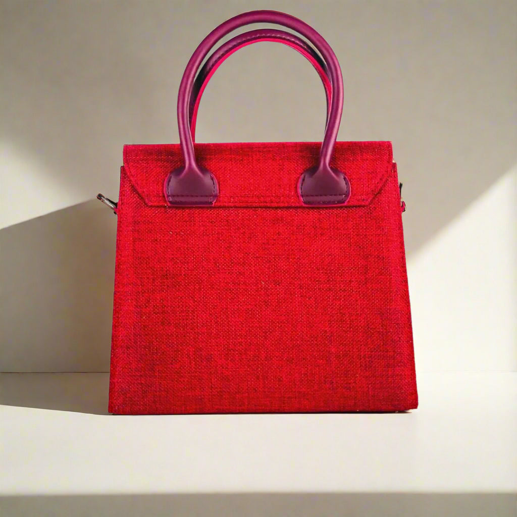 MUFFLE-HANDBAG-MAROON