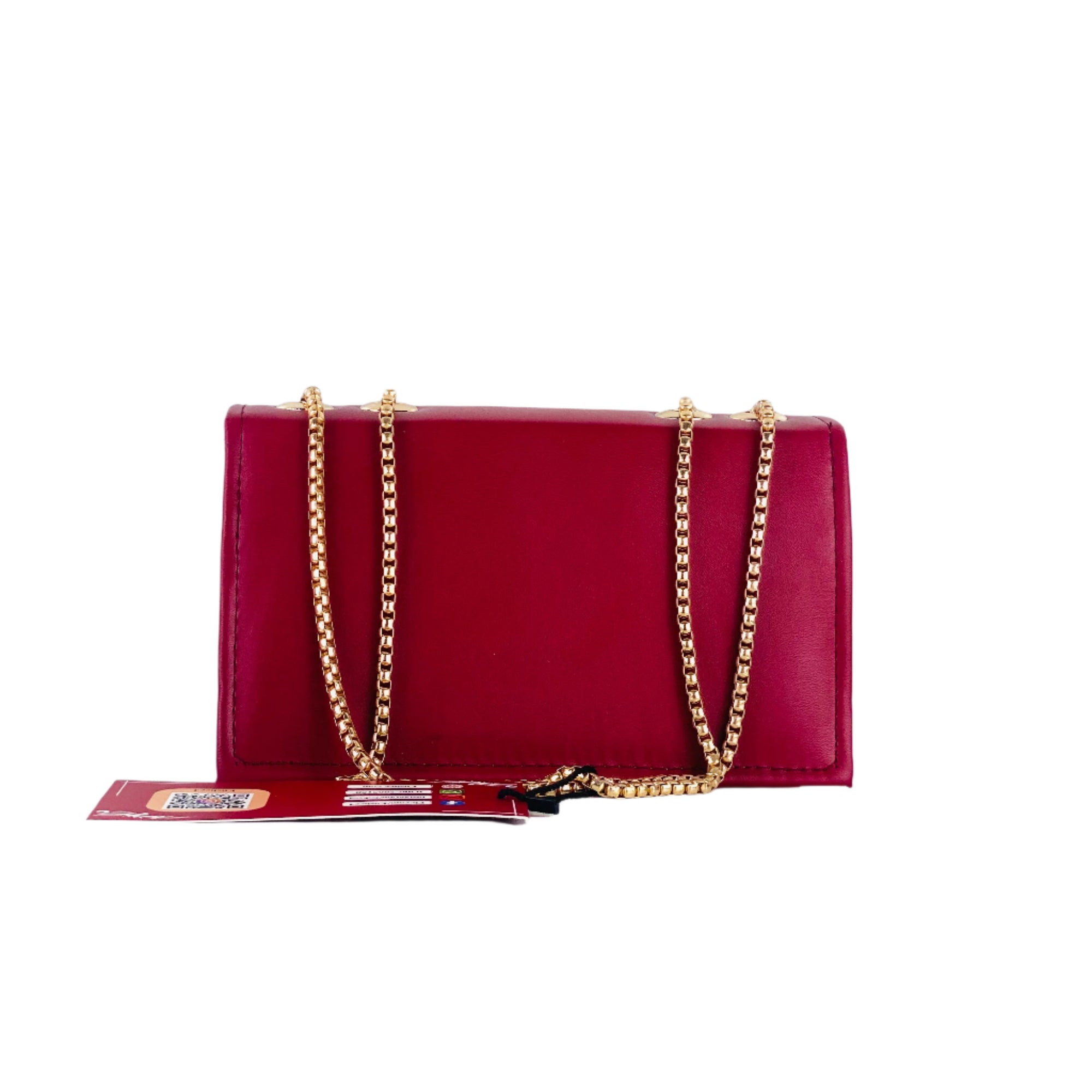 Buckle Crossbody Red