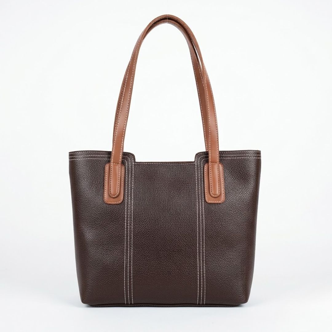 Enshee Celia Tote Bag - Dark Brown