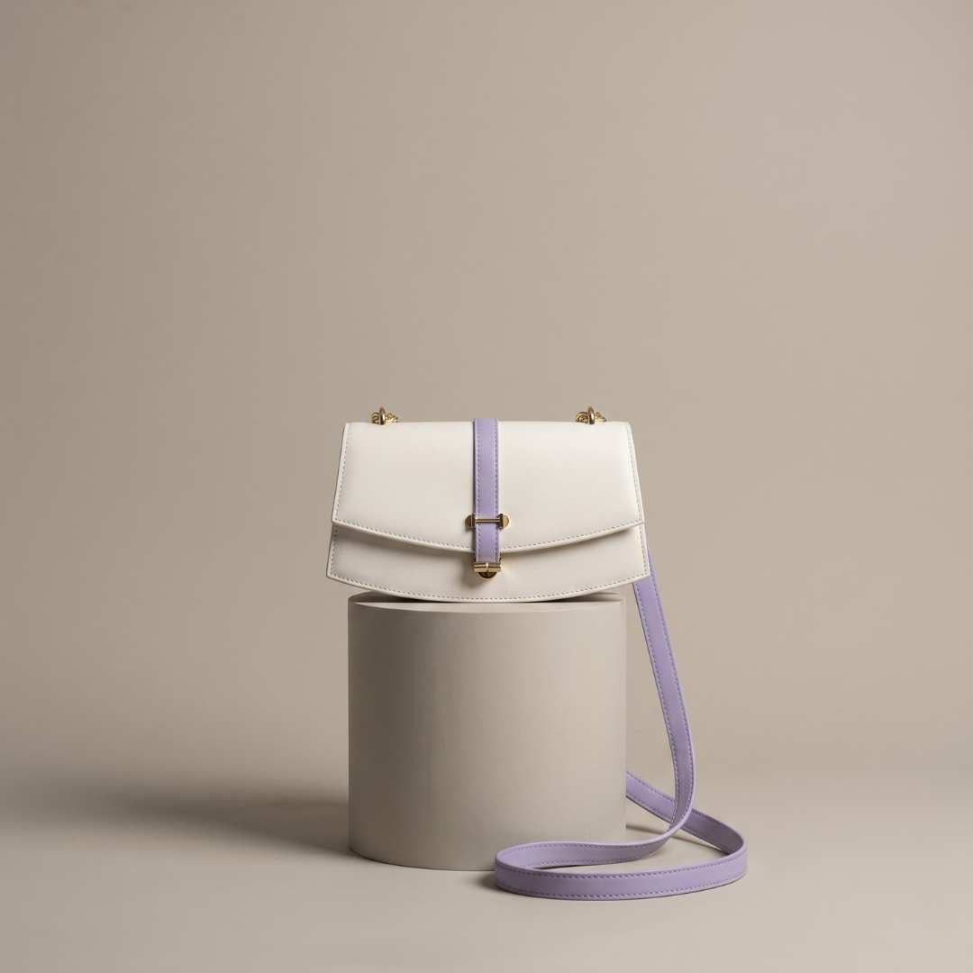 Enshee Luna Crossbody - White