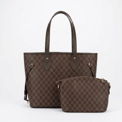 Enshee Classic Check Tote - Multi