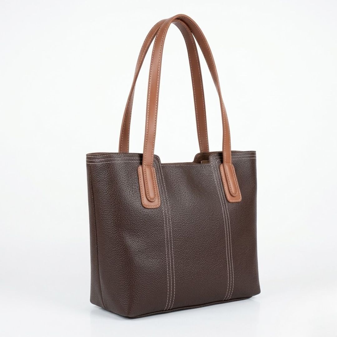 Enshee Celia Tote Bag - Dark Brown