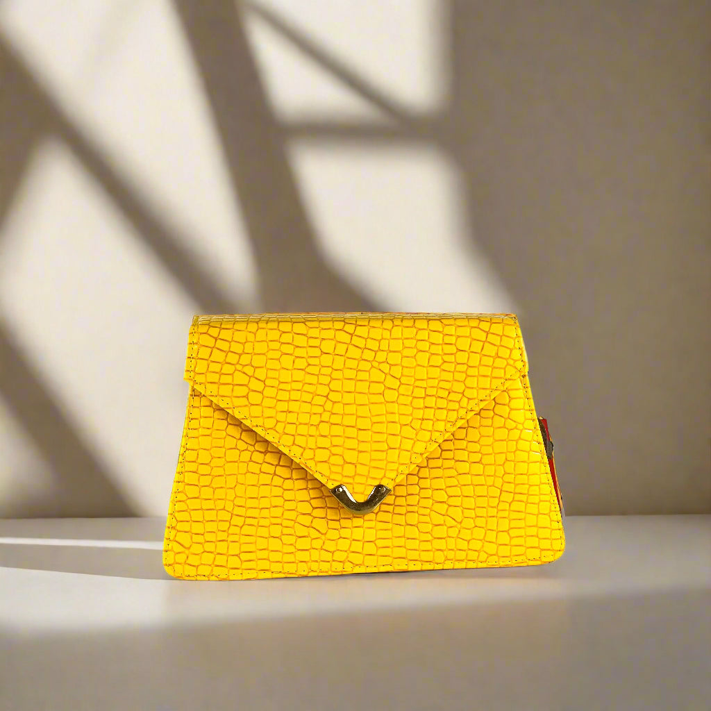 VEE CROSSBODY MUSTARD