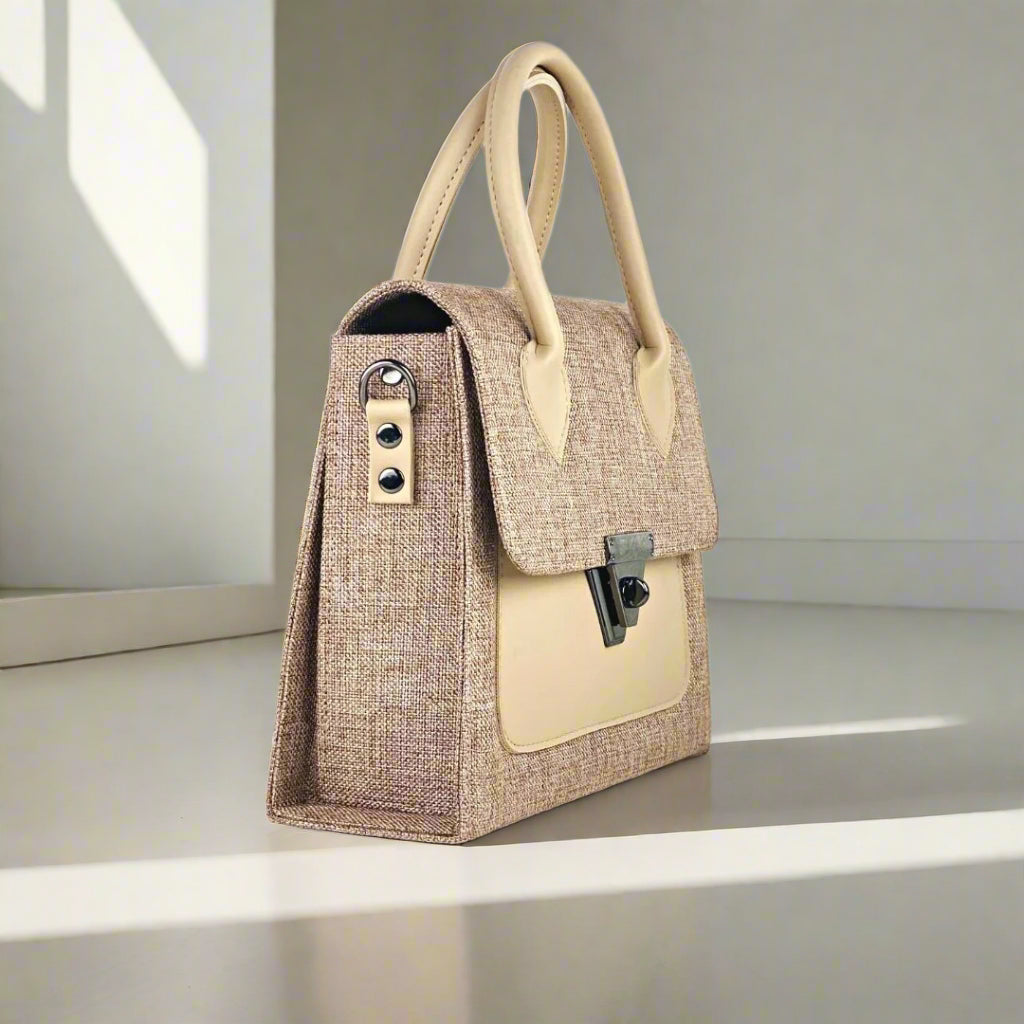 MUFFLE-HANDBAG-FAWN