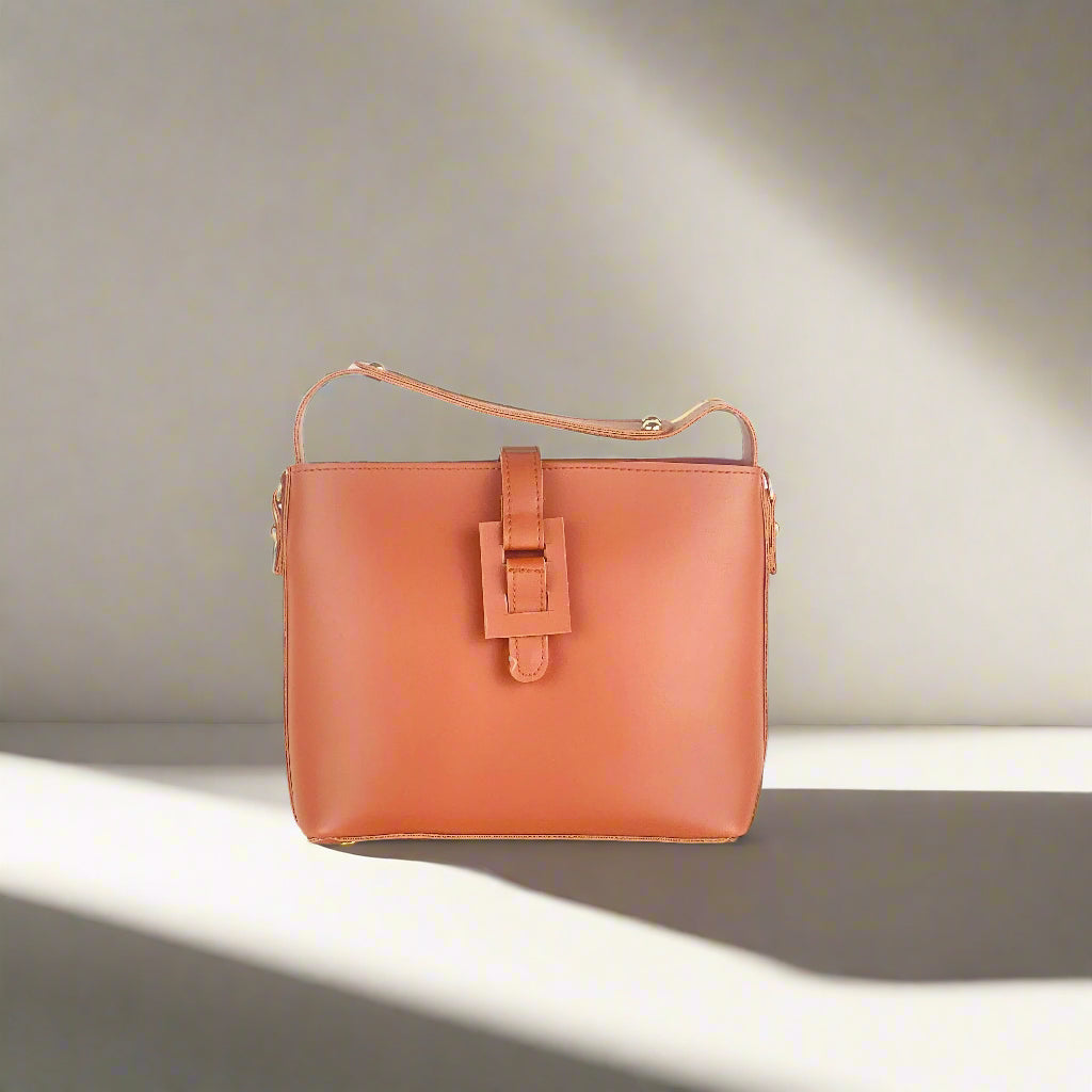 SANDY BROWN HANDBAG
