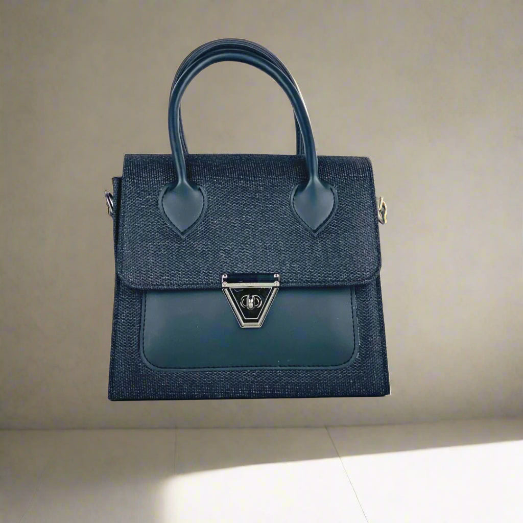 MUFFLE-HANDBAG-BLACK