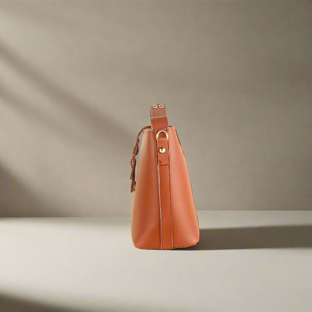 SANDY BROWN HANDBAG