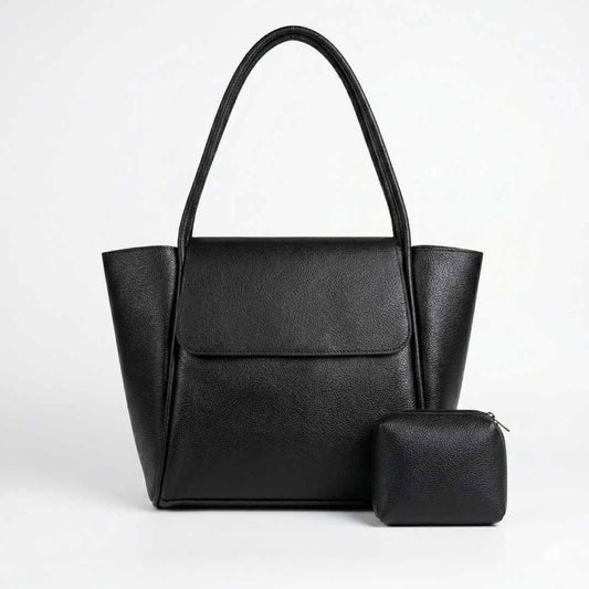 Enshee Jadel Large Tote Bag - Black