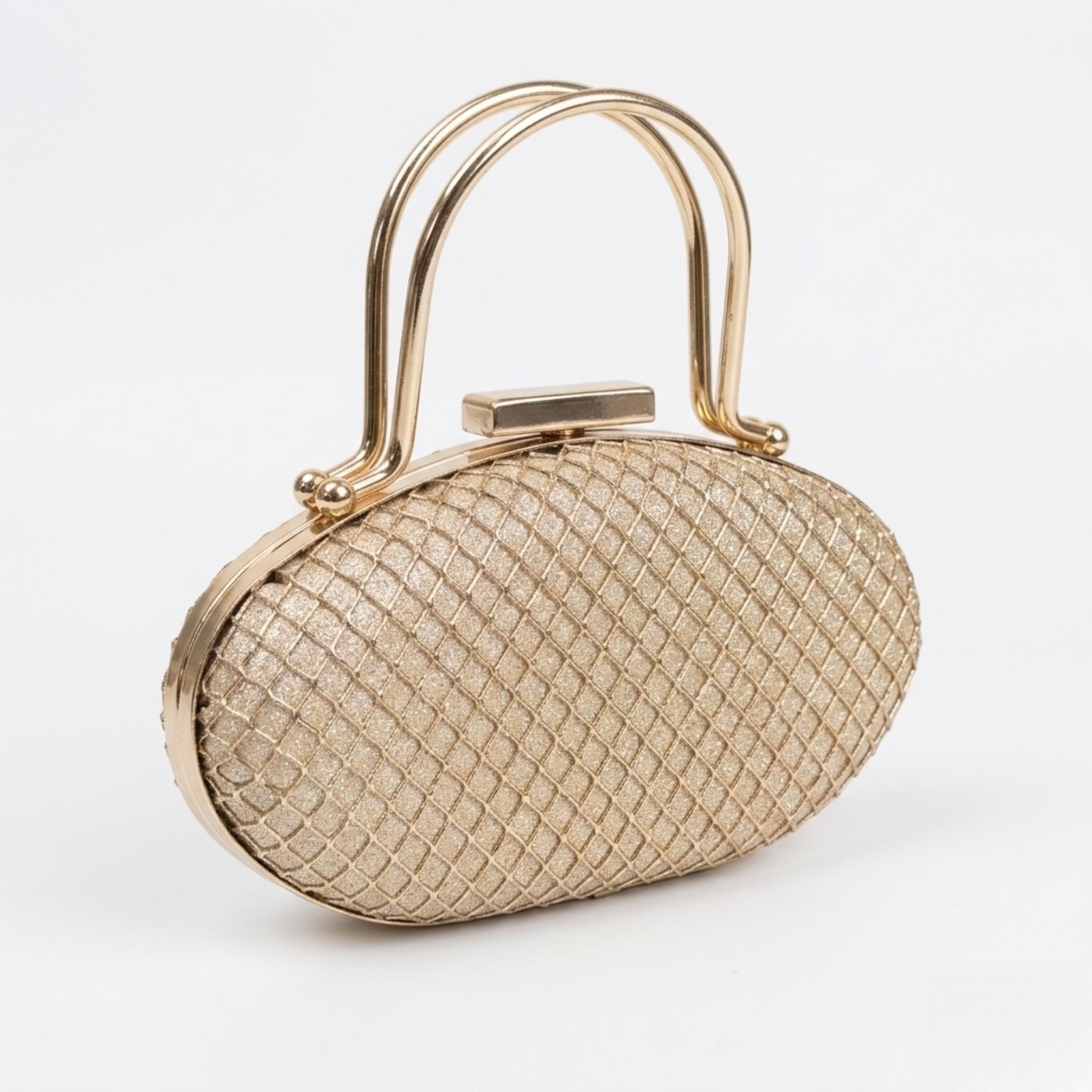 Enshee Baroque Clutch - Golden