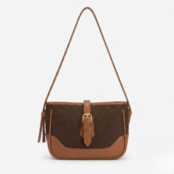 Enshee Sienna Crossbody - Mustard Brown