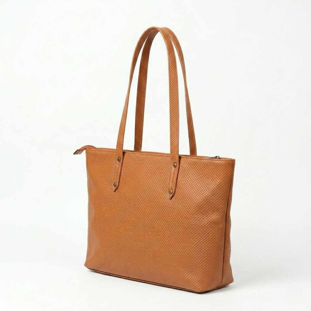 Enshee Leeva Tote bag - Mustard Brown