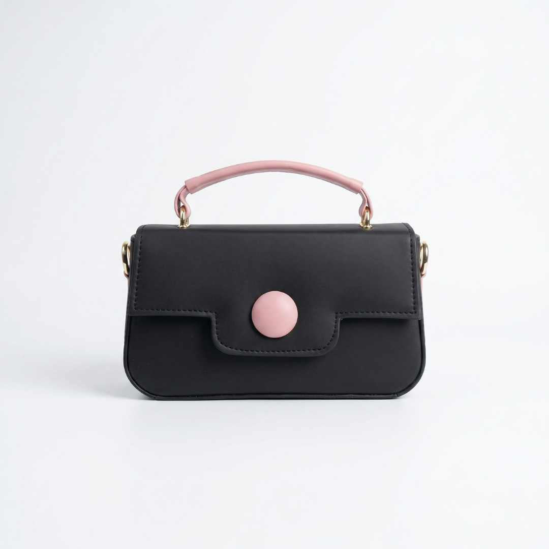 Auvex Crossbody Black & Pink