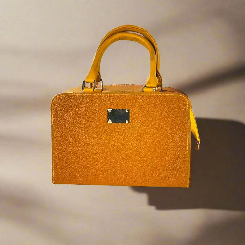 RHINE-HANDBAG-MUSTARD