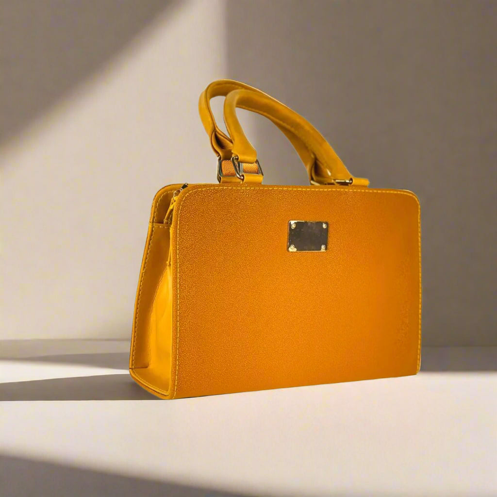 RHINE-HANDBAG-MUSTARD