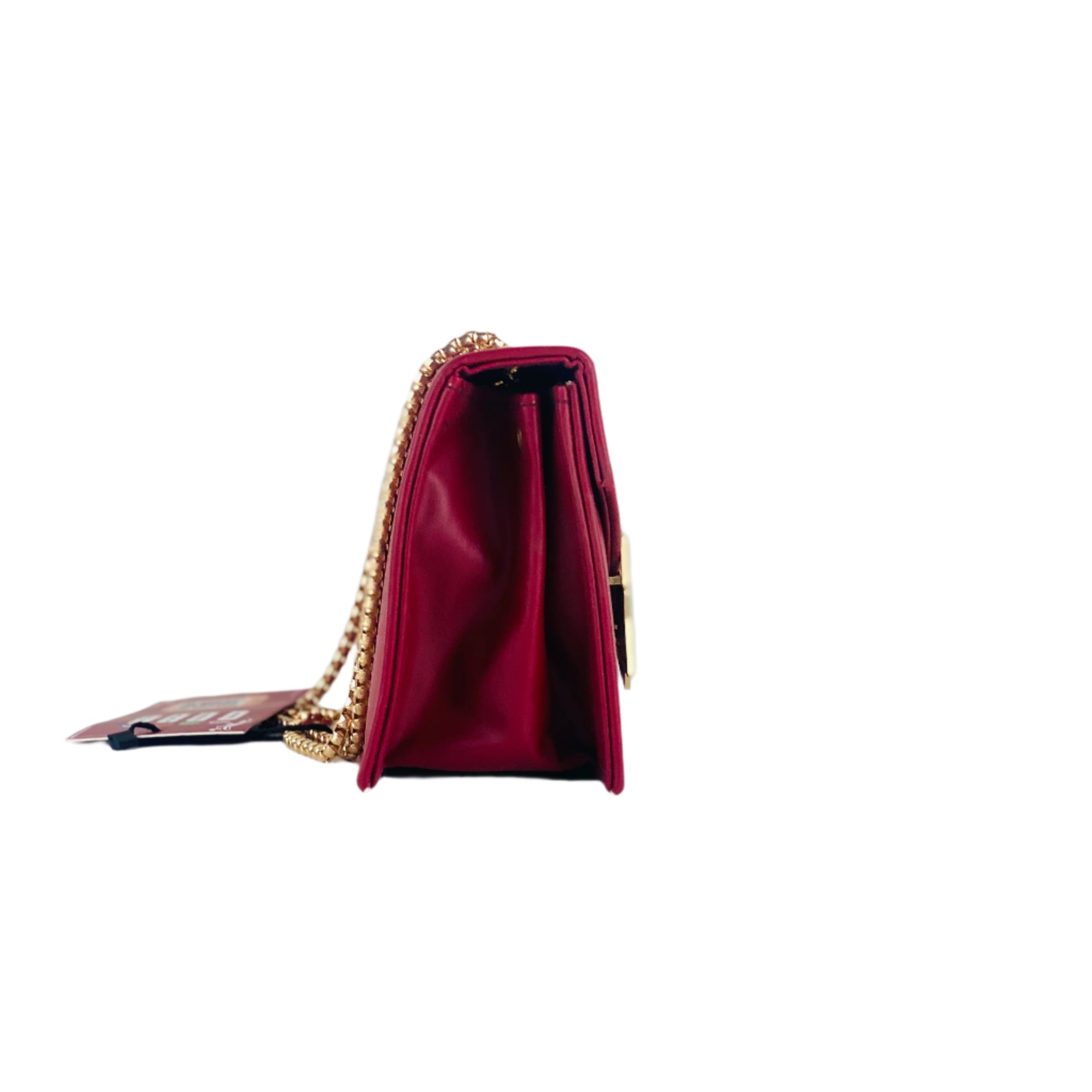Buckle Crossbody Red