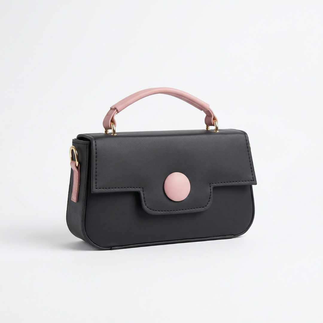 Auvex Crossbody Black & Pink