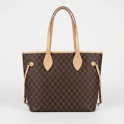 Enshee Classic Check Tote - Fawn
