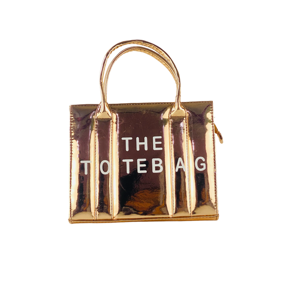 THE TOTE BAG ROSEGOLD