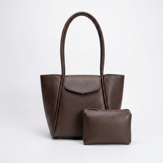 Enshee Jadel Tote - Dark Brown