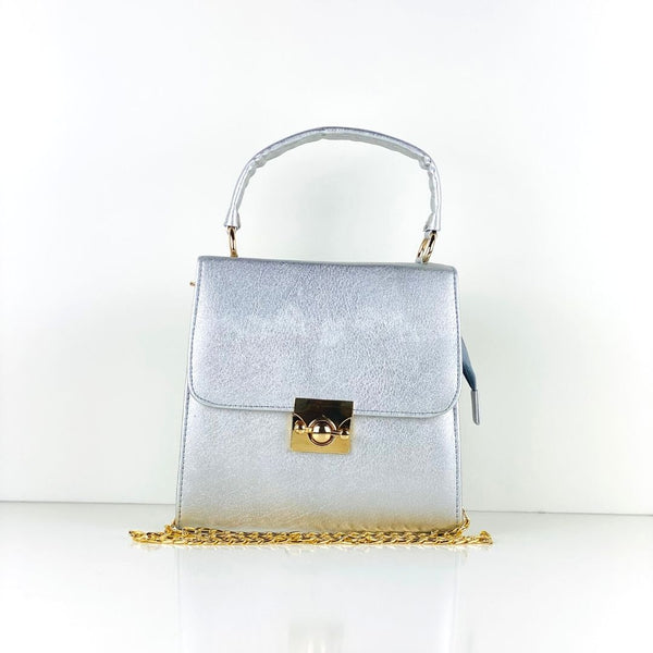 FURRY-HANDBAG-SILVER