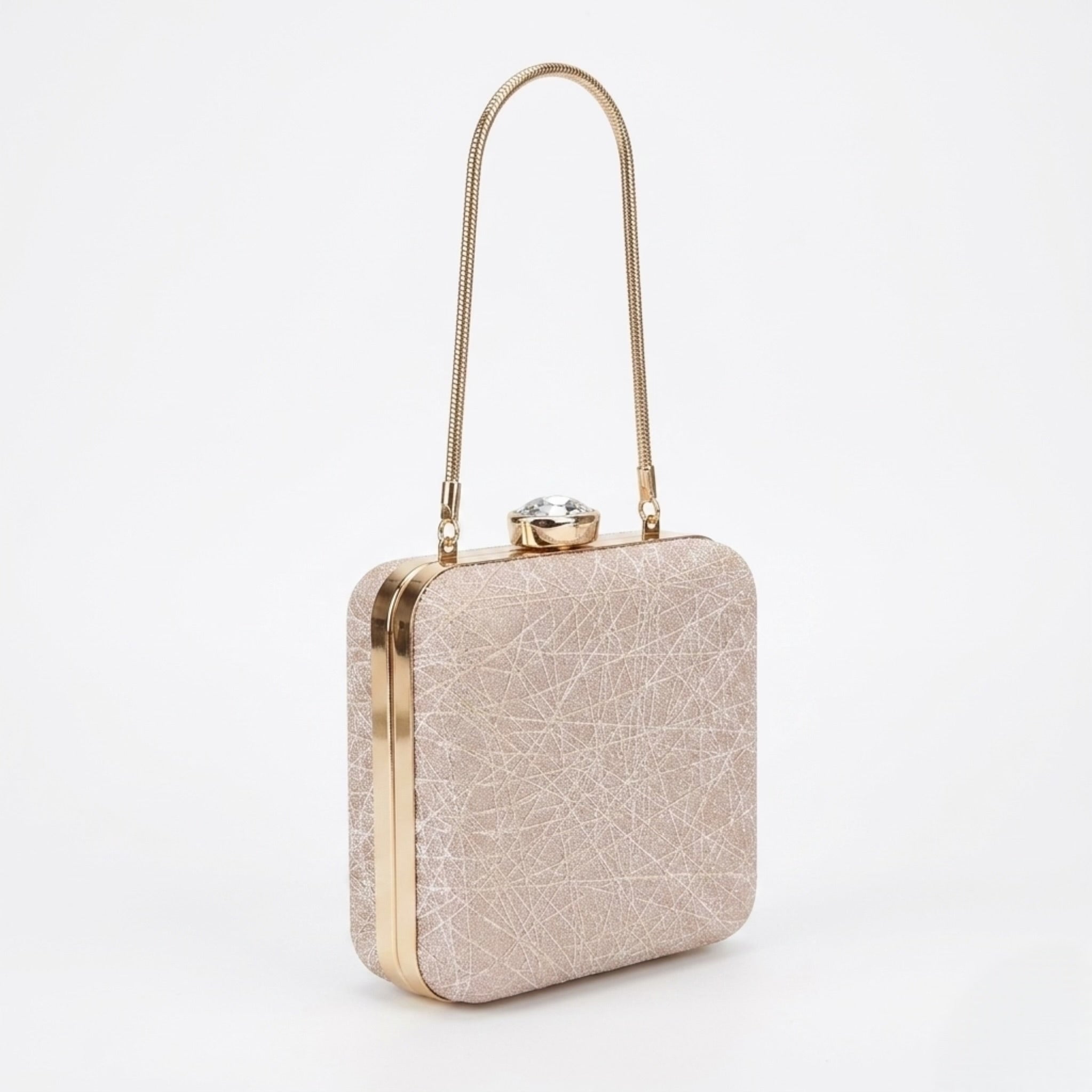 Enshee Aura Box Clutch - Pink