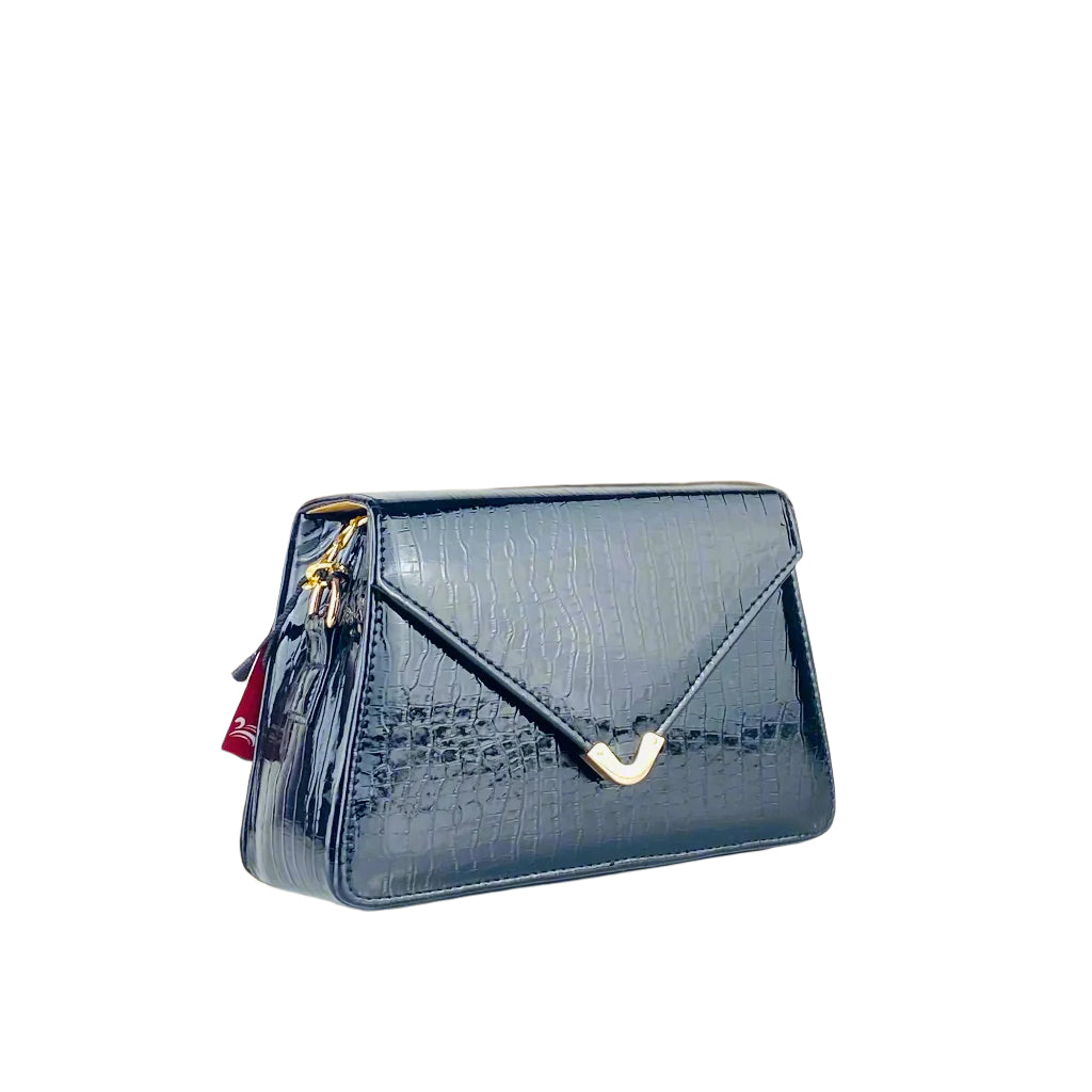 VEE CROSSBODY BLACK