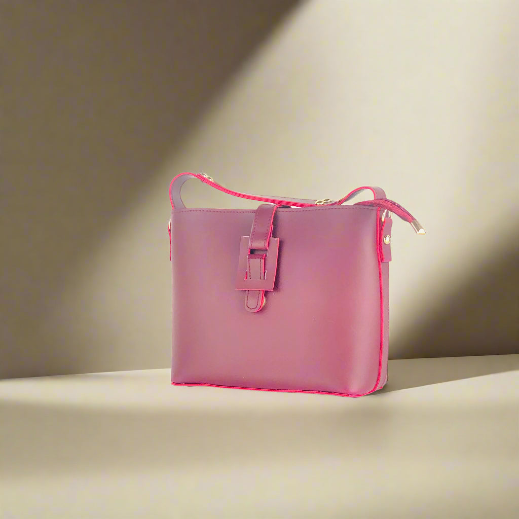 SANDY MAROON HANDBAG