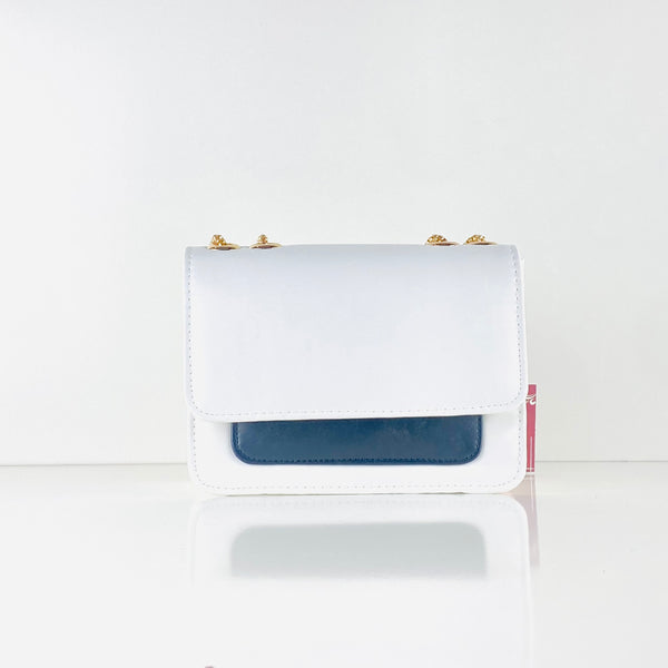 ECO WHITE CROSSBODY BAG