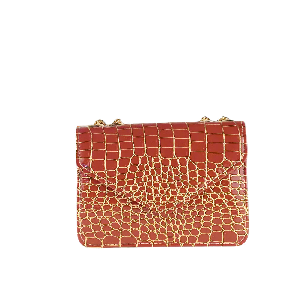 Marble Crossbody Brown