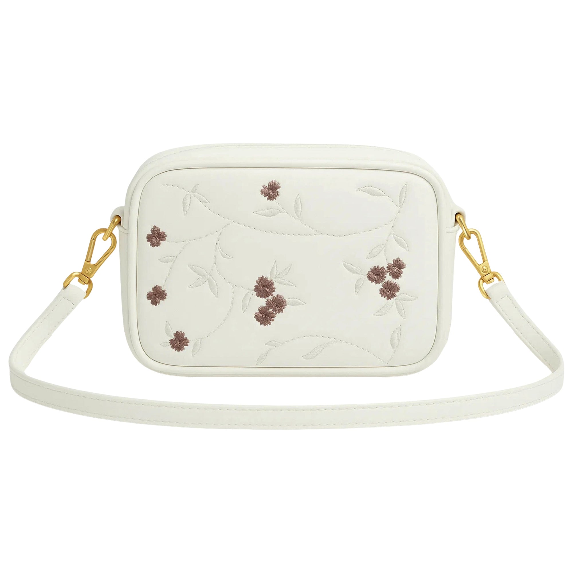 Buy Floral Chic Crossbody Bag - White in Pakistan