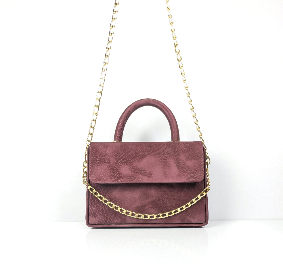 EVA PREMIUM HANDBAG MAROON