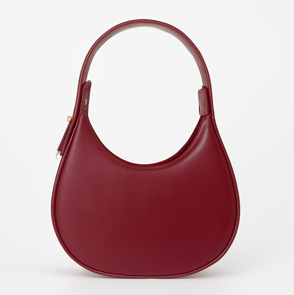 Hobo half moon maroon