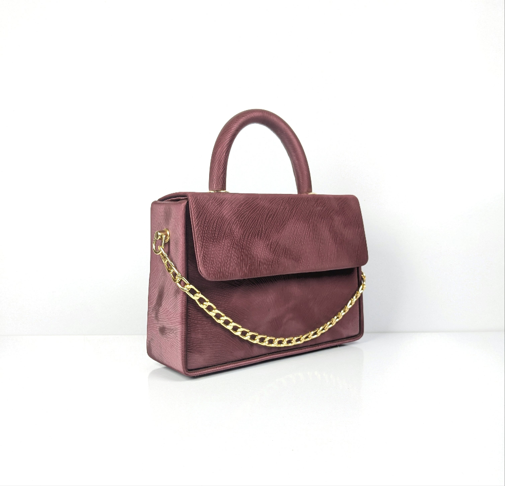 EVA PREMIUM HANDBAG MAROON