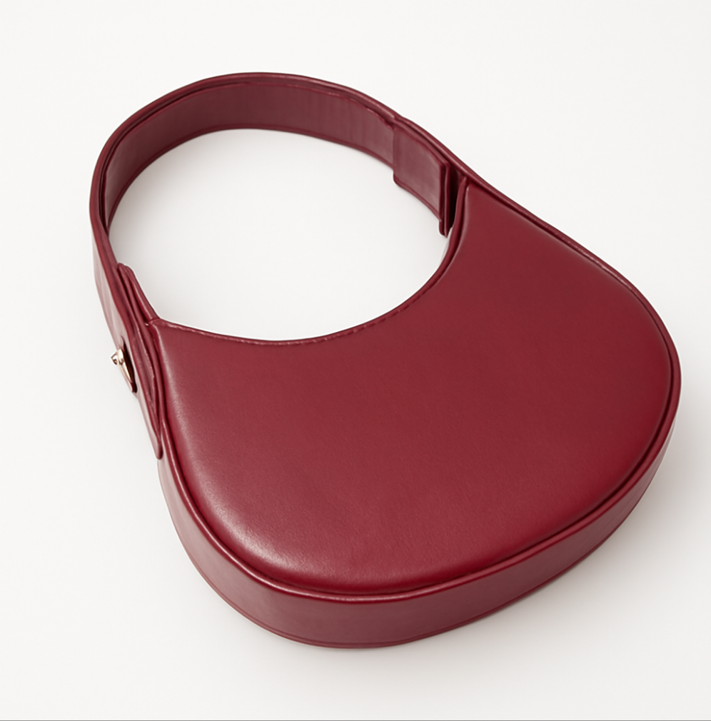 Hobo half moon maroon