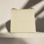 ALEXA FAWN PEARL HANDBAG